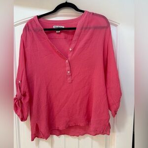 Tommy Bahama Vibrant Pink Blouse